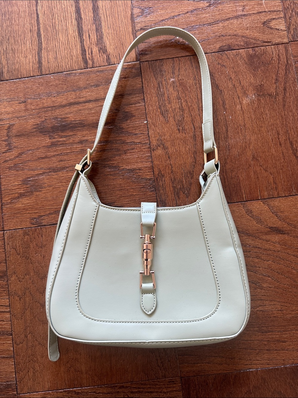Light green shoulder bag